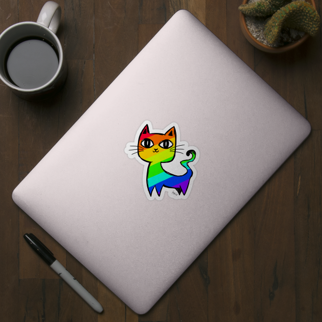 RainbowCat by GogetaCat